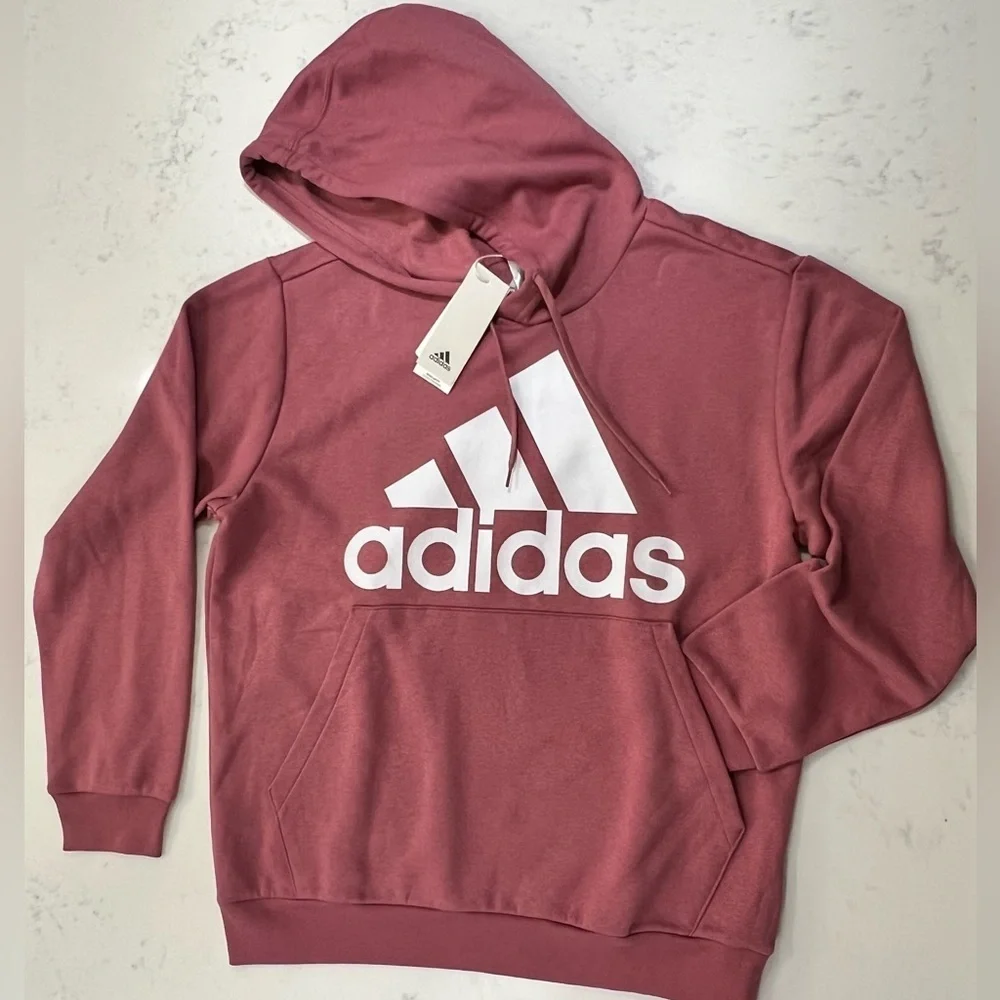 Adidas Maroon Sweatshirt with White Logo